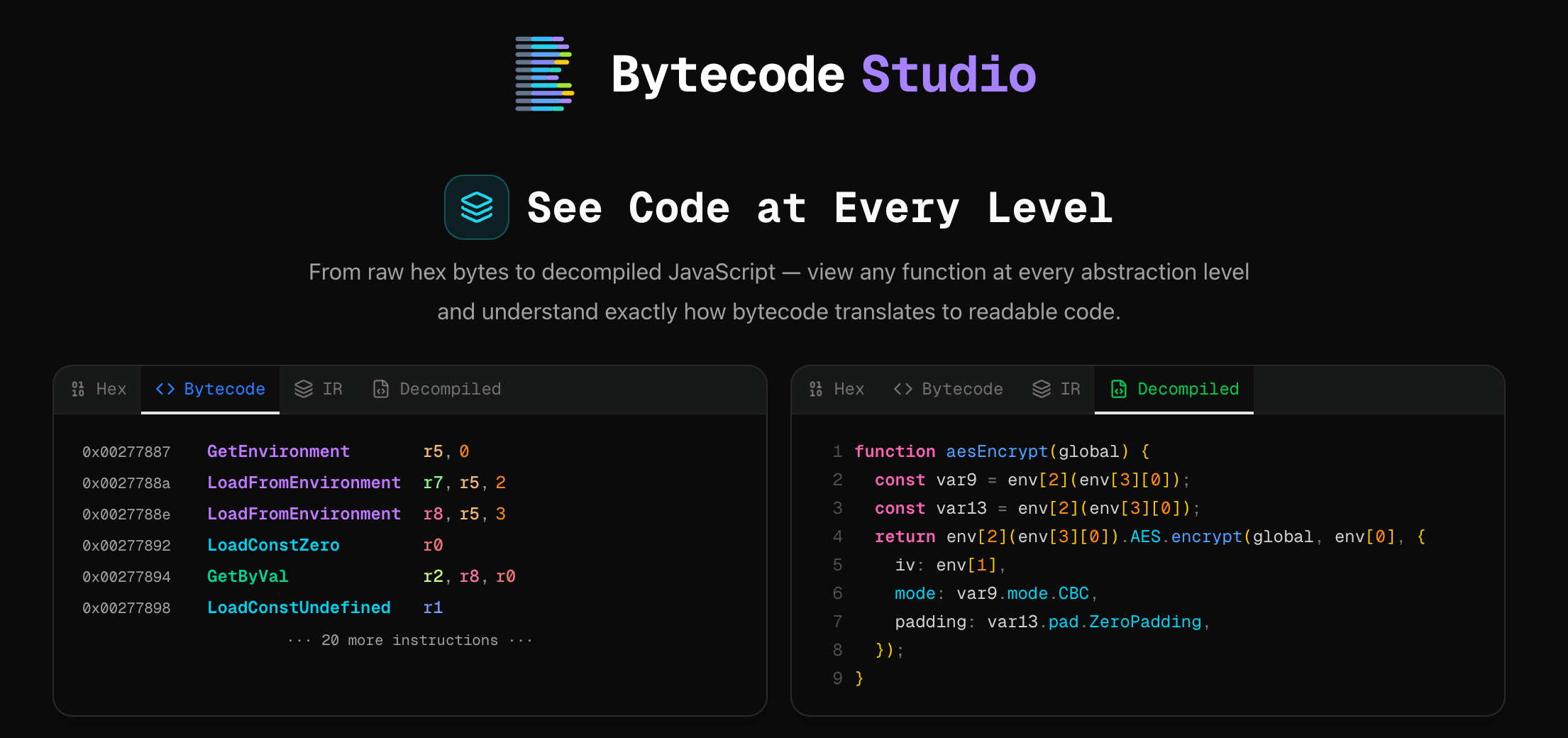 Bytecode Studio